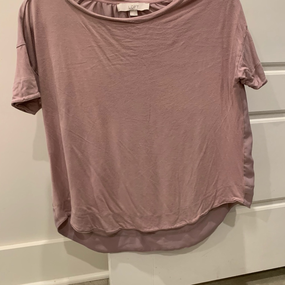 LOFT Mauve Top